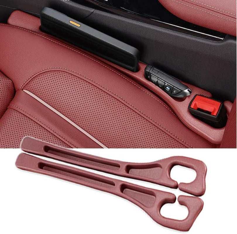 2PCS Car Seat Gap Filler Organizer with Phone Holder,[Upgrad