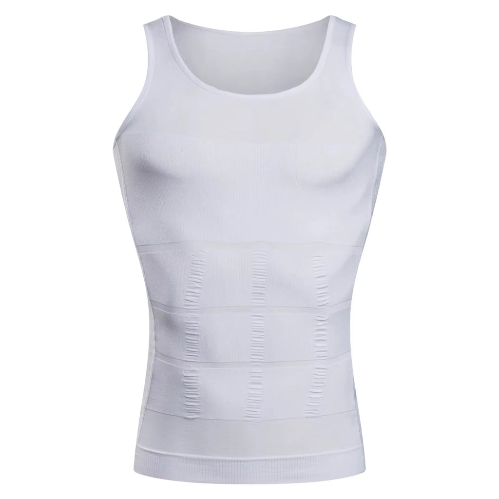 Men Body Shaper Slimming Compression Vest Undershirt Seamless Waist Trainer Tank Top Belly Control Weight Loss Shapewear
