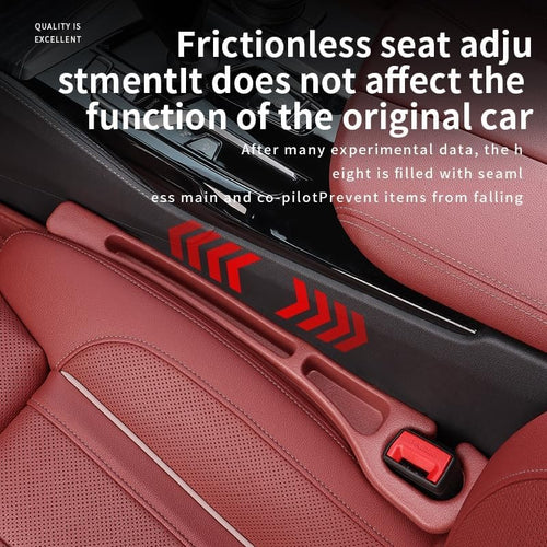 2PCS Car Seat Gap Filler Organizer with Phone Holder,[Upgrad