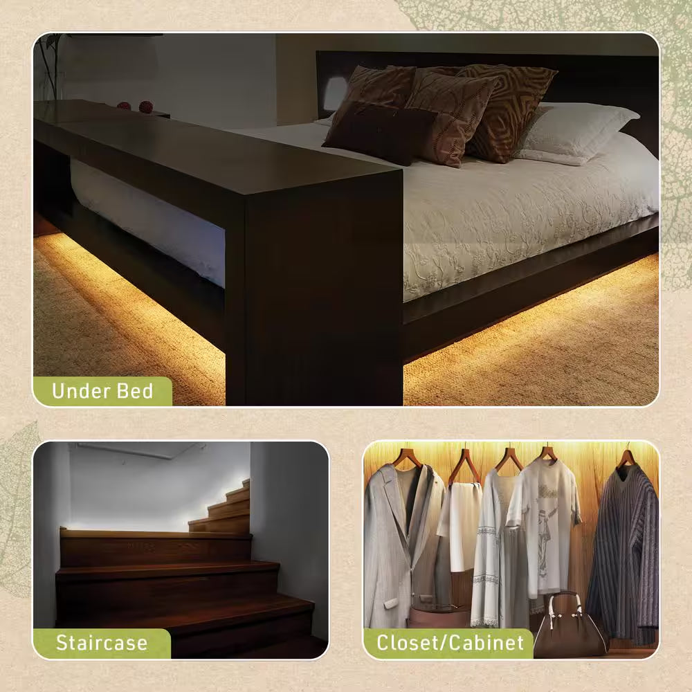 3 Ft. Motion Sensor LED Strip Light Kit