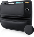 Car Seat Gap Filler, Universal Fit Car Seat Gap Storage Organizer, Premium Faux Leather Front Seats Adjustable Gap Filler, Car Seat Storage Box for Phones, Glasses, Wallets, Key (C 1 Pack)