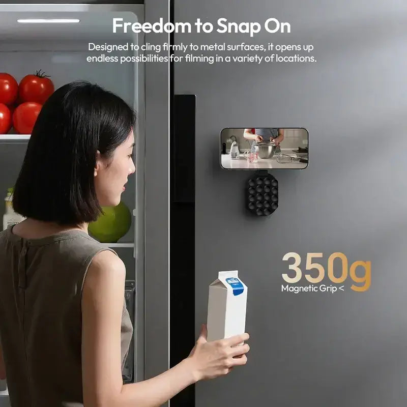 MA39 Maglock Suction Cup Phone Mount Desktop Stand for Iphone 17 16 15 14 with Suction Bottom for Wall Glass
