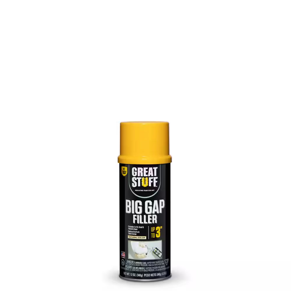 12 Oz. Big Gap Filler Insulating Spray Foam Sealant