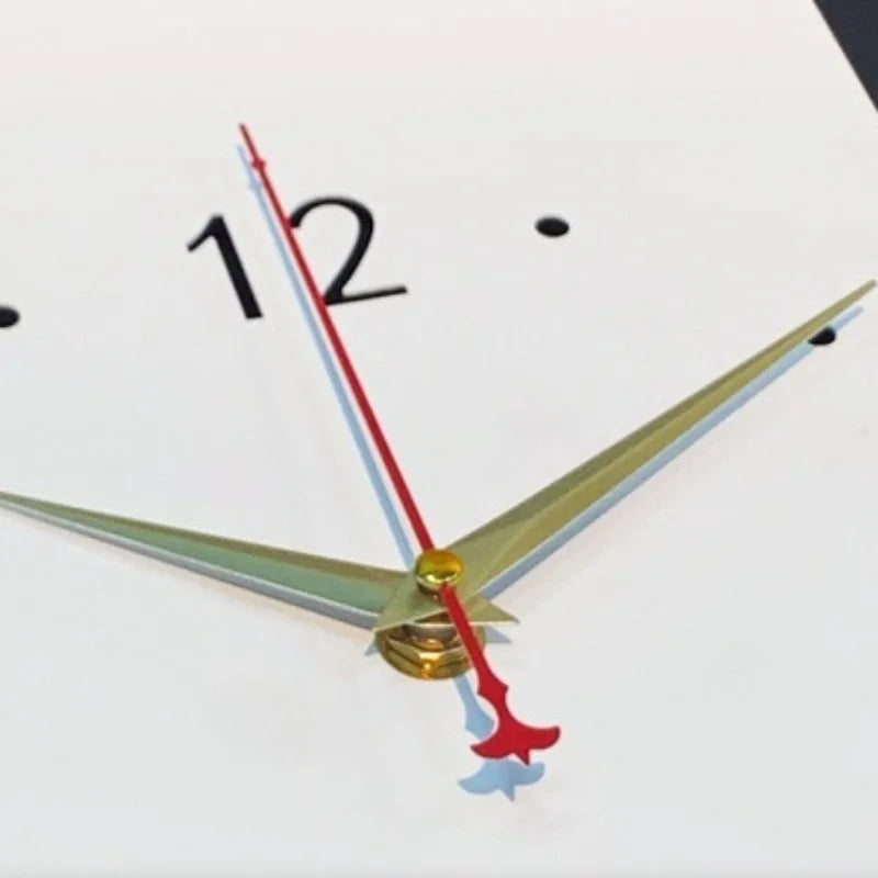 Double Side Living Room Wall Clocks Pendulum Noiseless Modern Nordic Simple Bedroom Wall Watch Unique Design Home Decoration