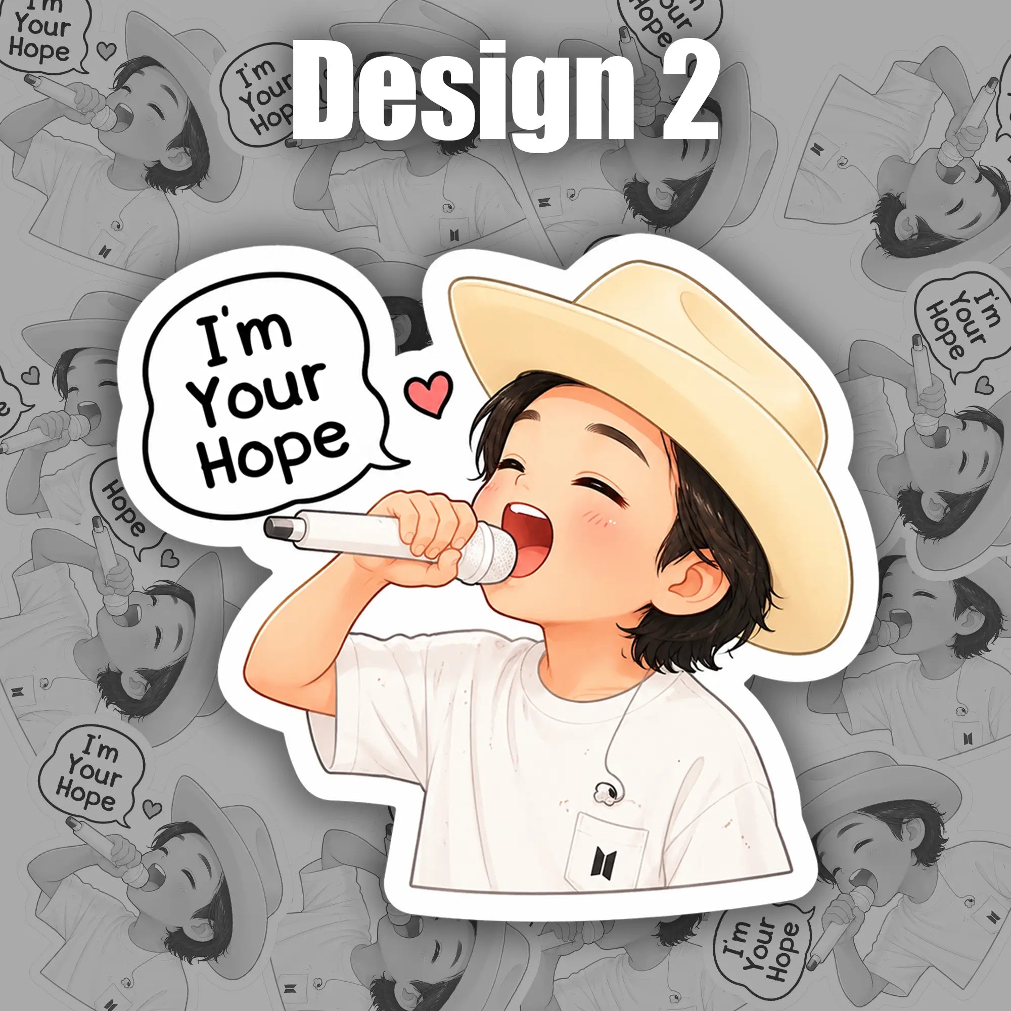 [Die-Cut Sticker] Kpop Mucho Picante Sticker, Kpop Music Sticker, KPOP Fan Gift Sticker