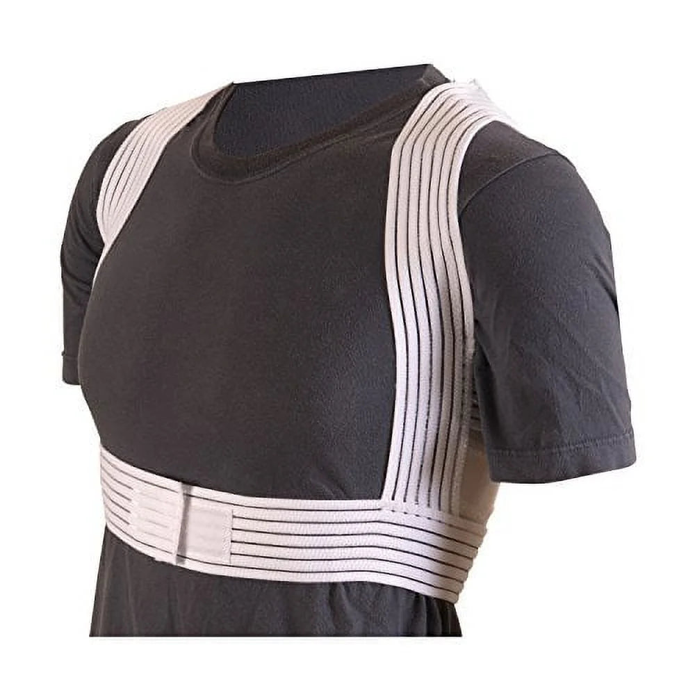 DMI Posture Corrector, White, Large