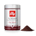 Intenso Ground Espresso Coffee, Bold Roast, Intense, Robust and Full Flavored with Notes of Deep Cocoa, 100% Arabica Coffee, No Preservatives, 8.8 Ounce Can (Pack of 1)