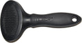 Slicker Brush for Cats, Pet Hair Brush for Shedding, Removes Loose Undercoat, Ergonomic Handle, Smaller Head for Cats