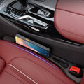 Car Seat Gap Filler, Seat Side Gap Filler with Organizer, 2 In1 Seat Crevice Blocker, Universal Fit Car SUV Truck Fill the Gap between Seat & Console 2 Pack