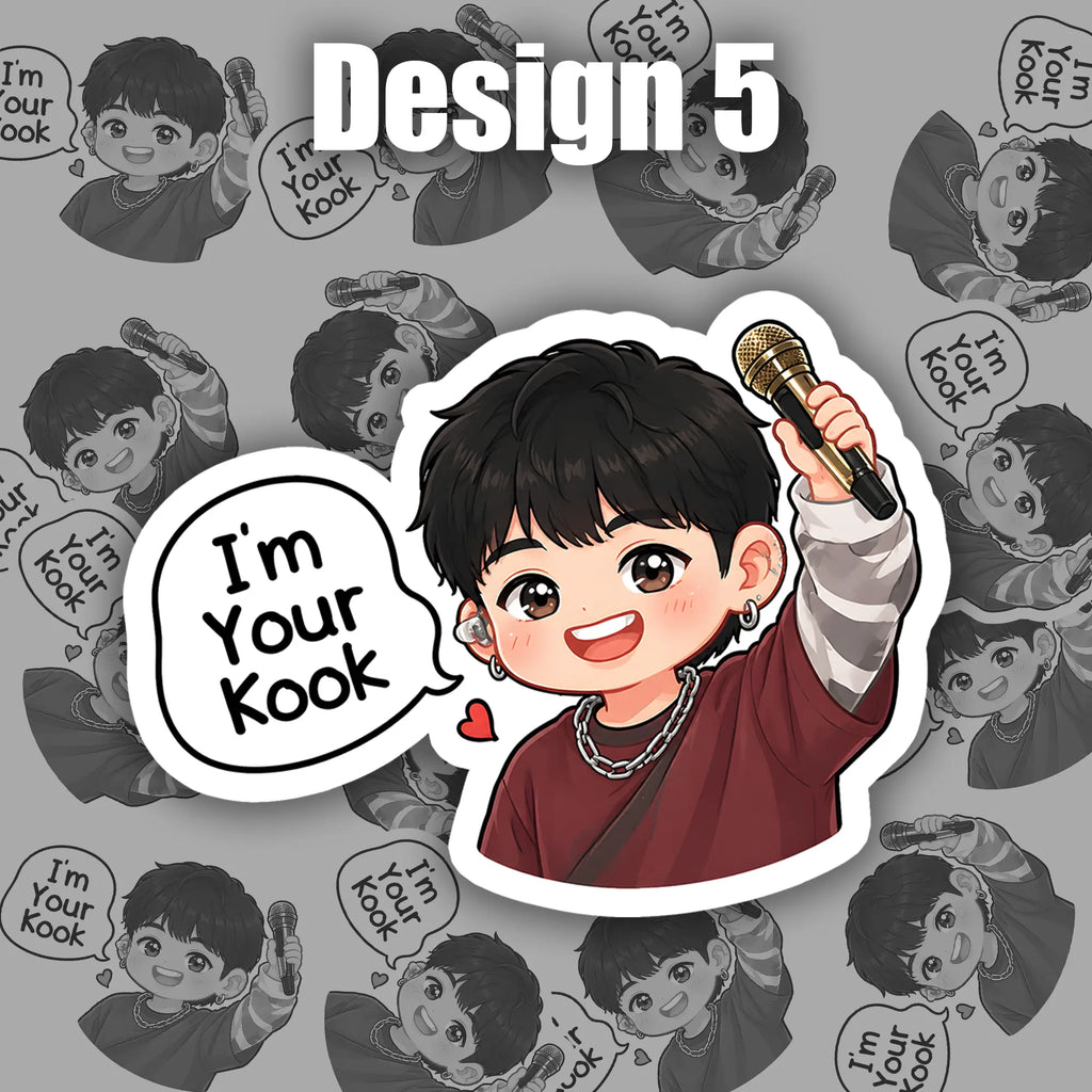 [Die-Cut Sticker] Kpop Mucho Picante Sticker, Kpop Music Sticker, KPOP Fan Gift Sticker