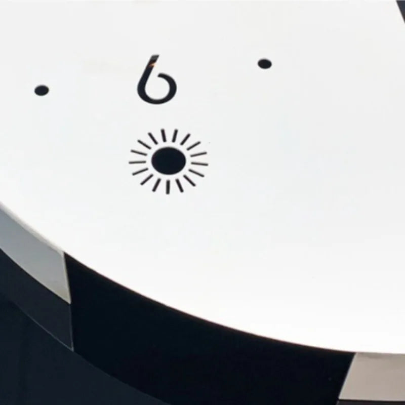 Double Side Living Room Wall Clocks Pendulum Noiseless Modern Nordic Simple Bedroom Wall Watch Unique Design Home Decoration